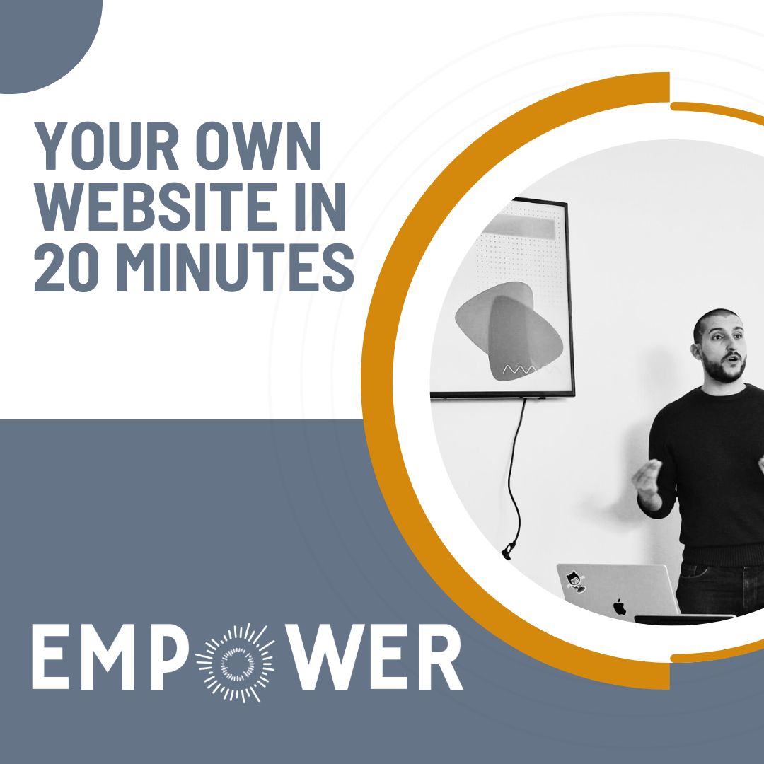 Your own website in 20 minutes – Article